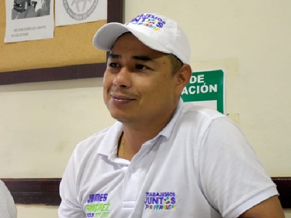 James Sánchez, excandidato a la alcaldía de Miranda, Cauca.
